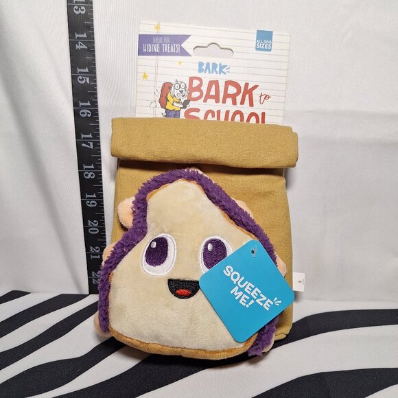 NWT Bark Back to School Brown Baggin it PB&J All Dog Sizes - Picture 1 of 2